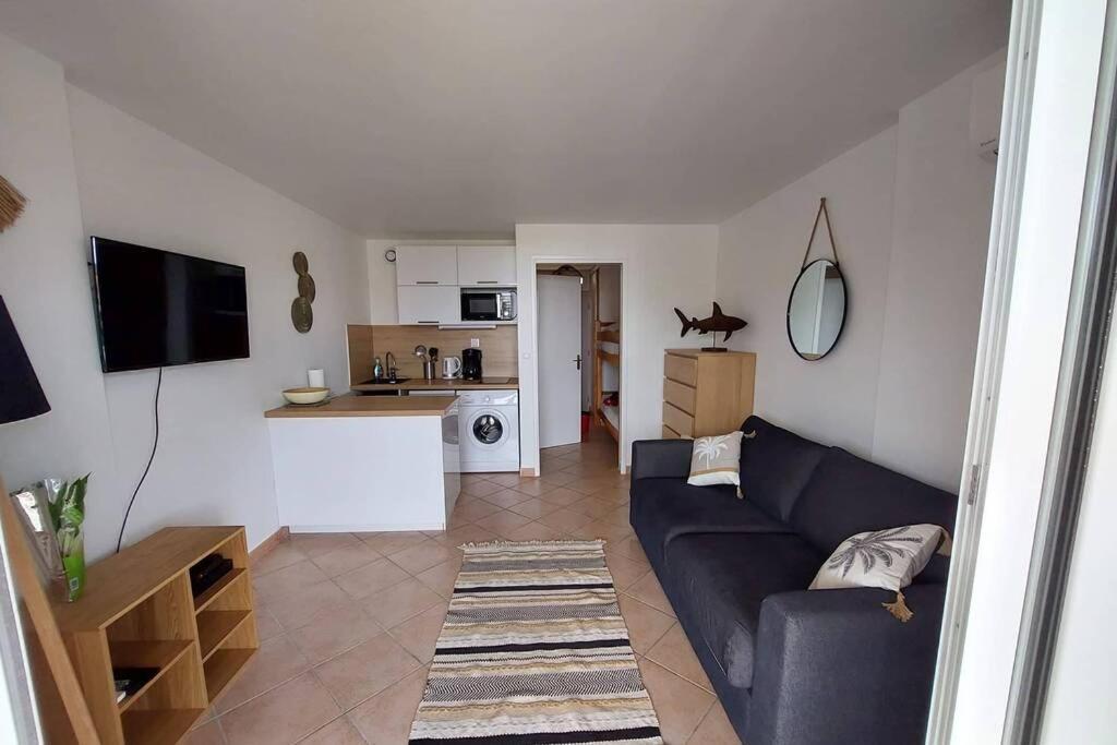 Magnifique Studio A 50M De La Plage De Cavaliere - Studio Tamarindo 르 라방두 외부 사진